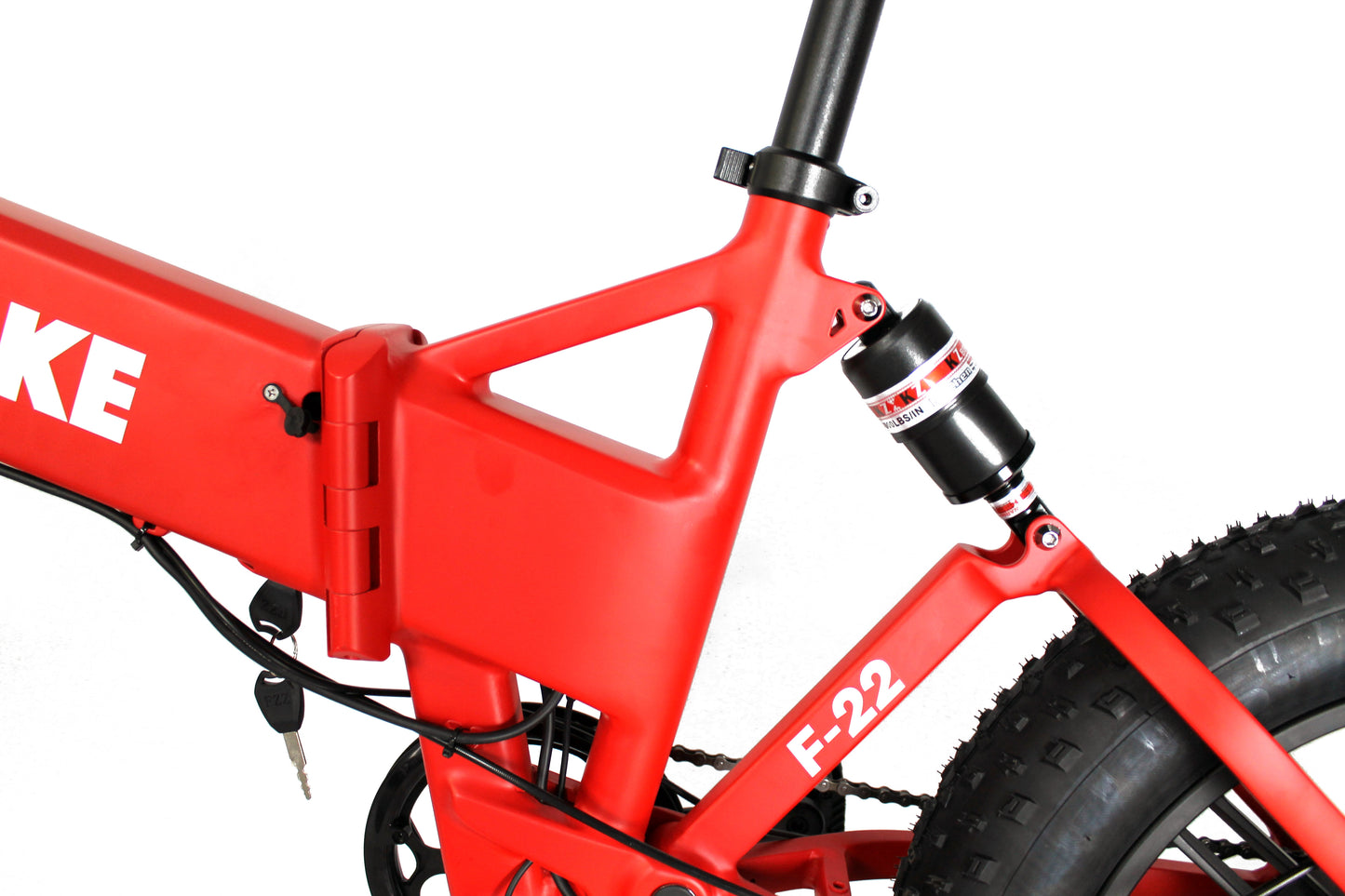 JETBIKE F-22 Bicicleta Eléctrica plegable